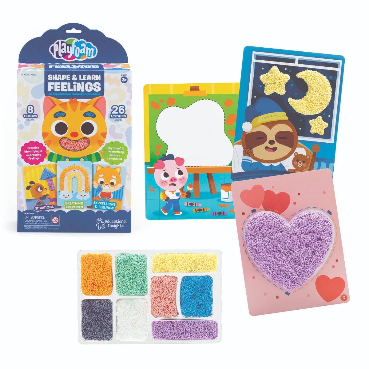 Playfoam® Shape & Learn Feelings