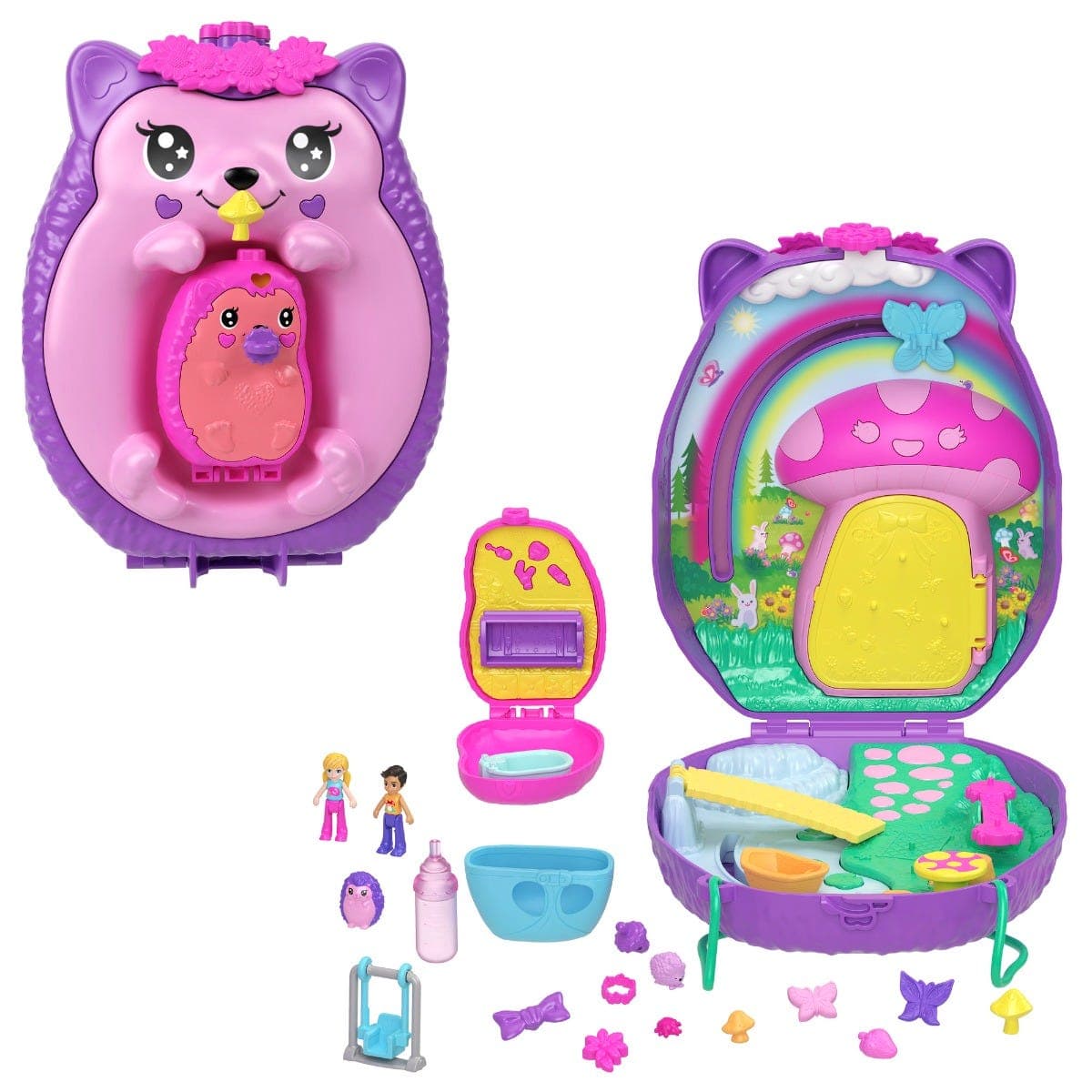 Polly Pocket™ Hedgehog Mum &