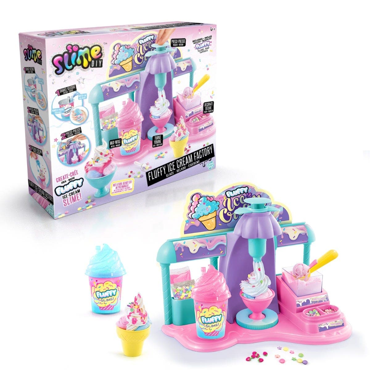 So Slime Diy Fluffy Ice Factory