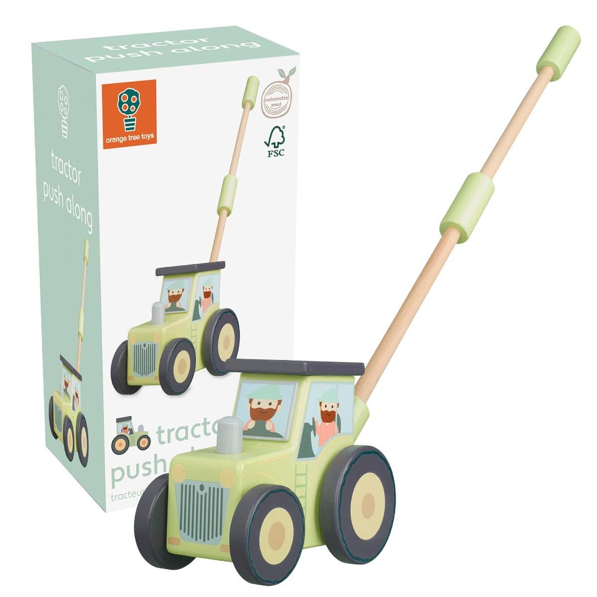 Tractor Boxed Push Along