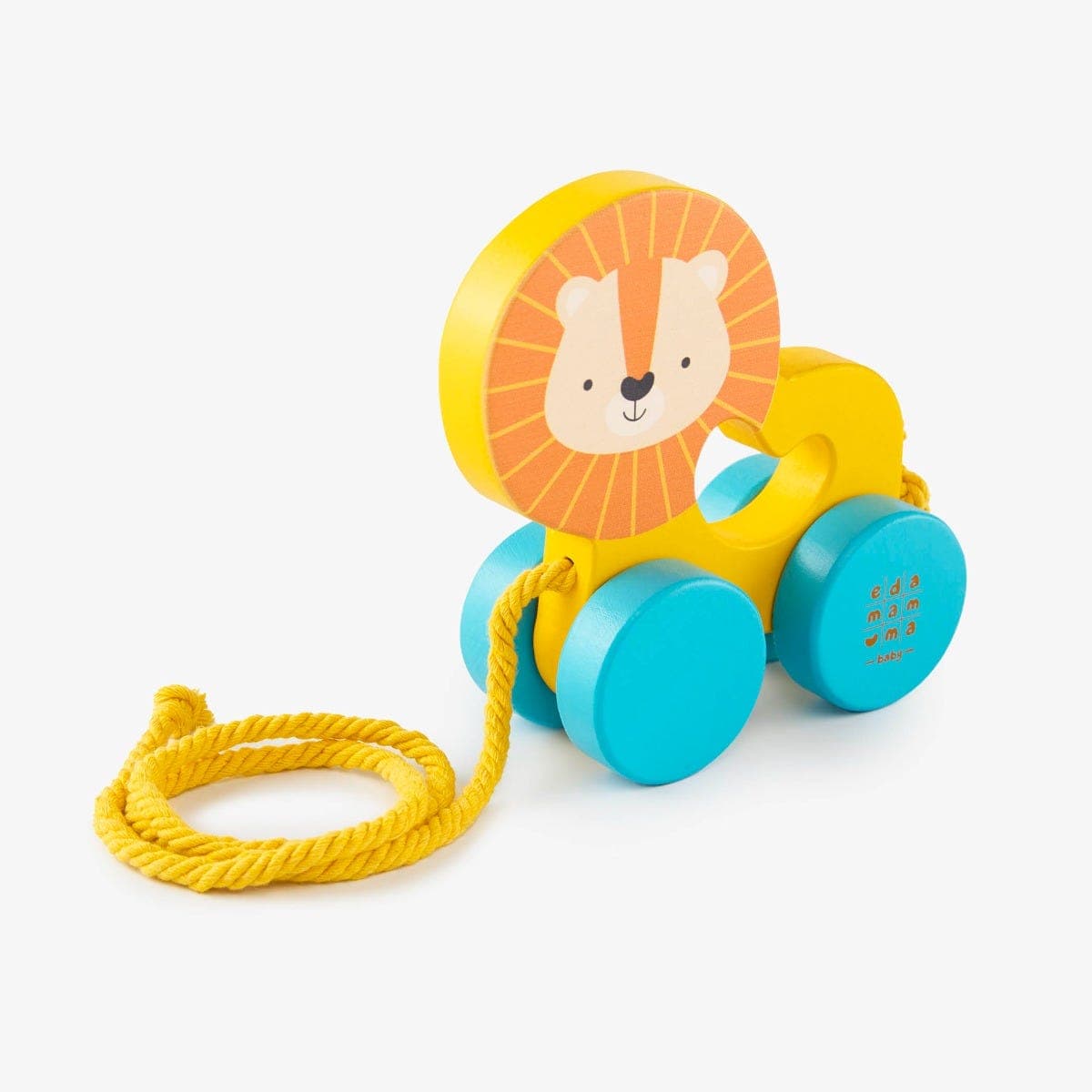 Wooden Pull Toy Lion