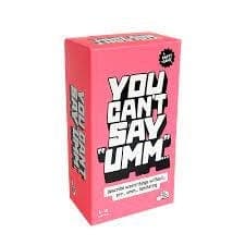 You Cant Say Umm