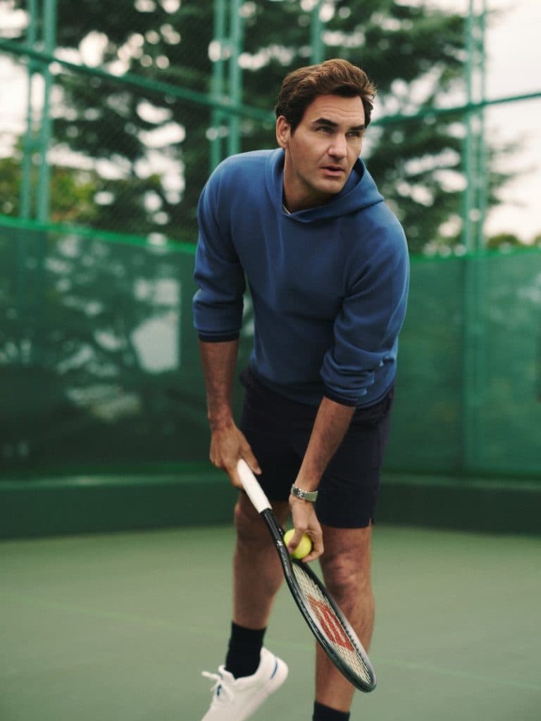 Roger Federer and Clare Waight Keller break down their Uniqlo collection