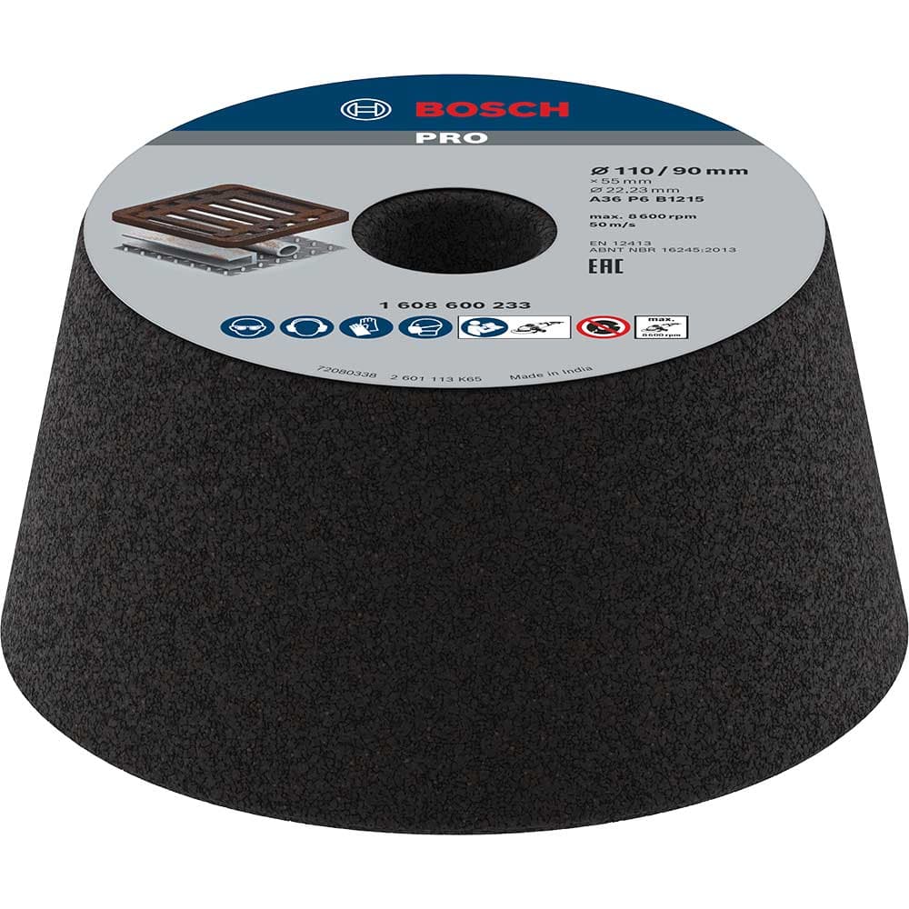 PRO Conical Abrasive Cup Wheel Metal 110mm