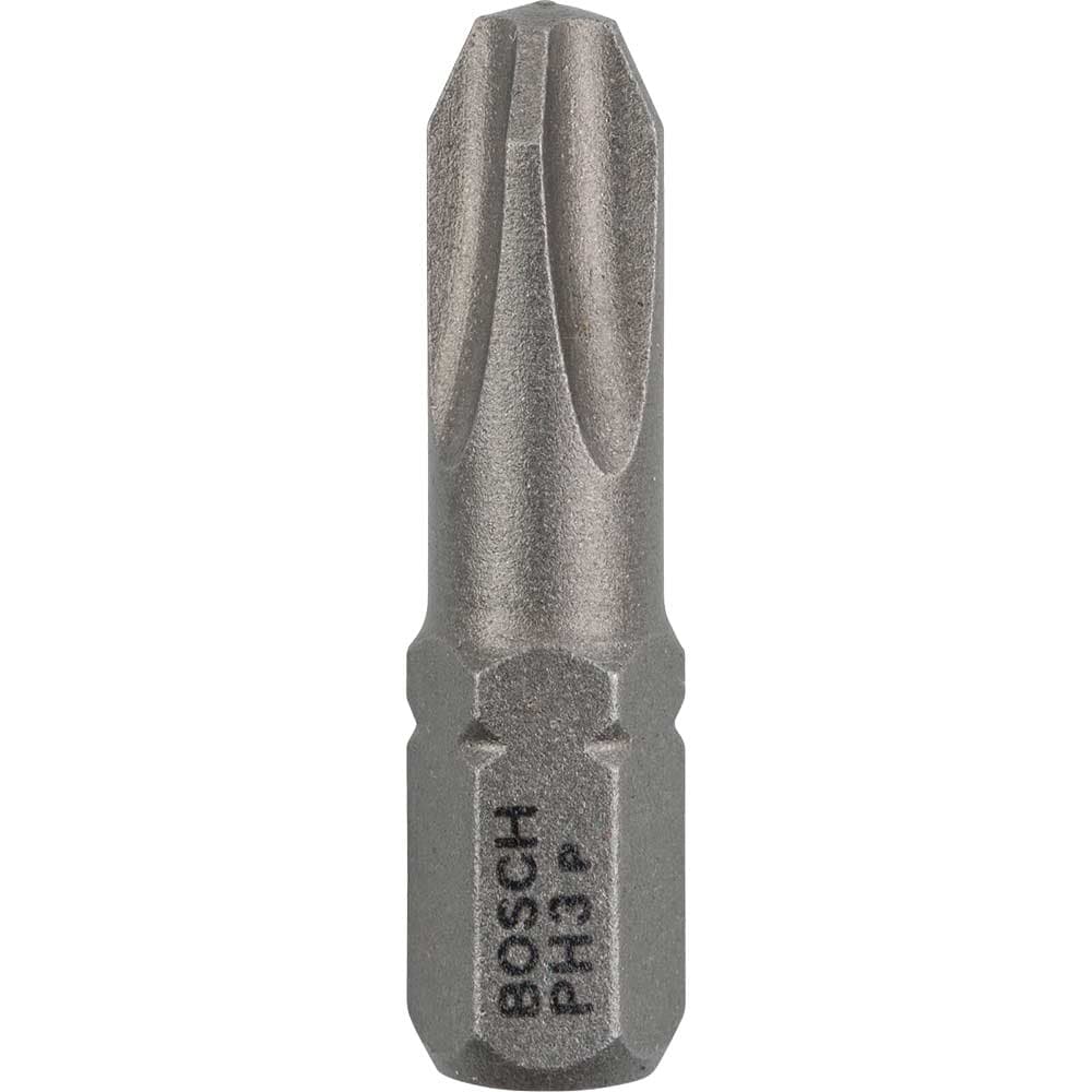 Extra Hard Phillips Screwdriver Bits PH3 25mm Pack 25