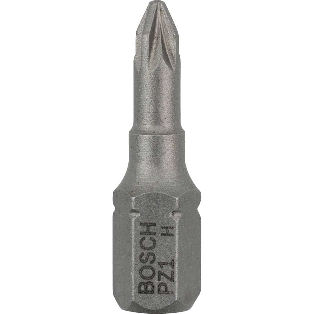 Extra Hard Pozi Screwdriver Bits PZ1 25mm Pack 25