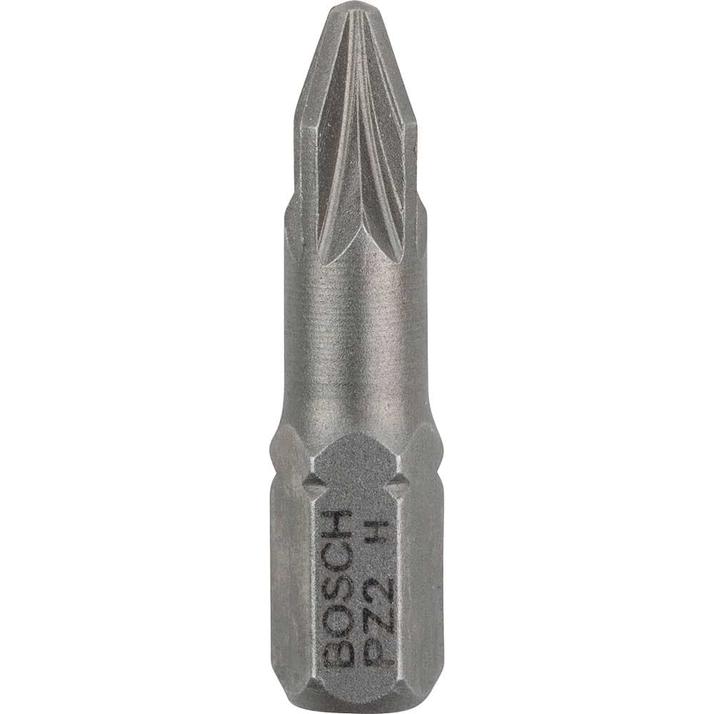 Extra Hard Pozi Screwdriver Bits PZ2 25mm Pack 3