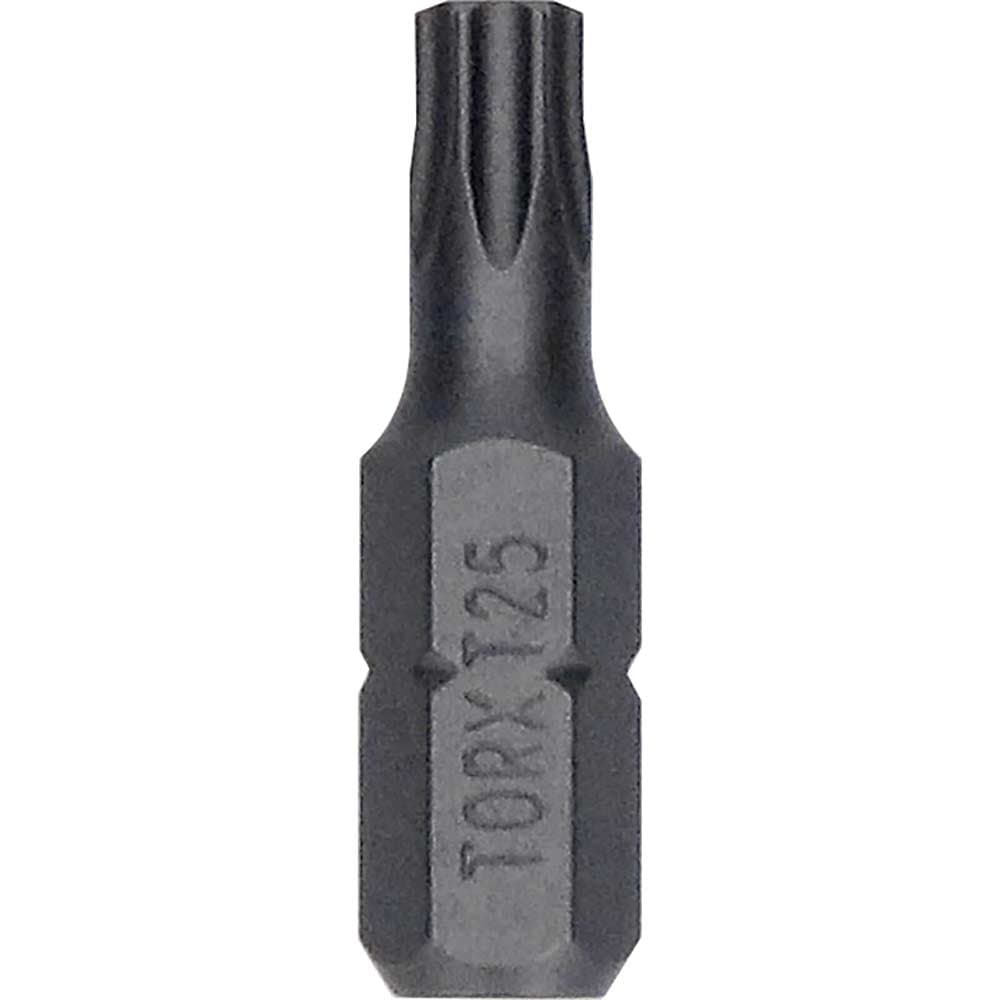 Extra Hard Torsion Torx Screwdriver Bits T25 25mm Pack 25