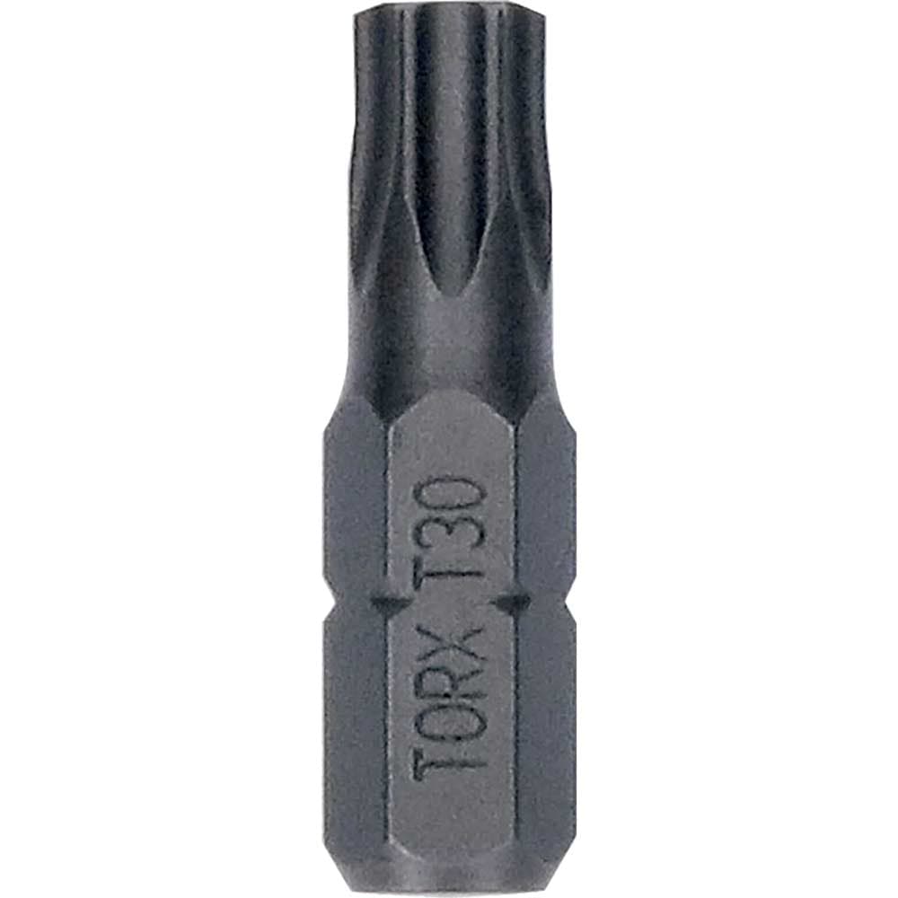 Extra Hard Torsion Torx Screwdriver Bits T30 25mm Pack 25