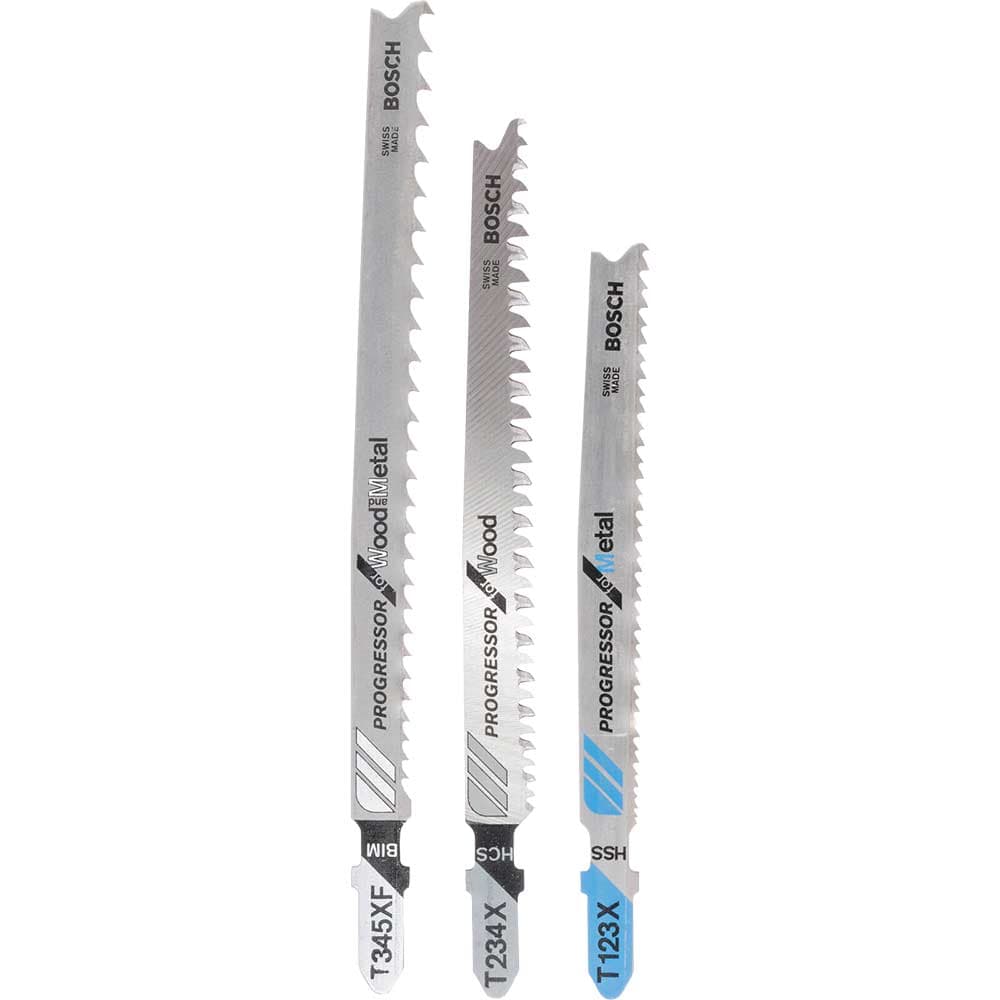 3 Piece Jigsaw Blade Set