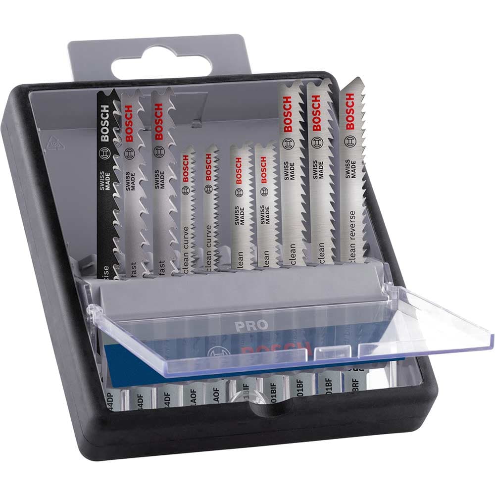 PRO 10 Piece Jigsaw Blade Set Hardwood Laminate