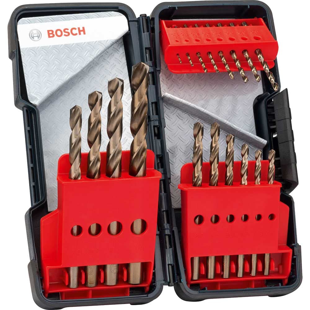 PRO 18 Piece HSS Co Drill Bit Set