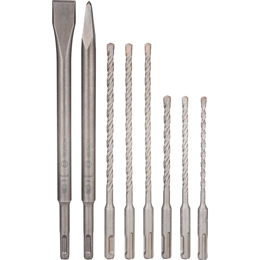 8 Piece SDS Drill Chisel Set