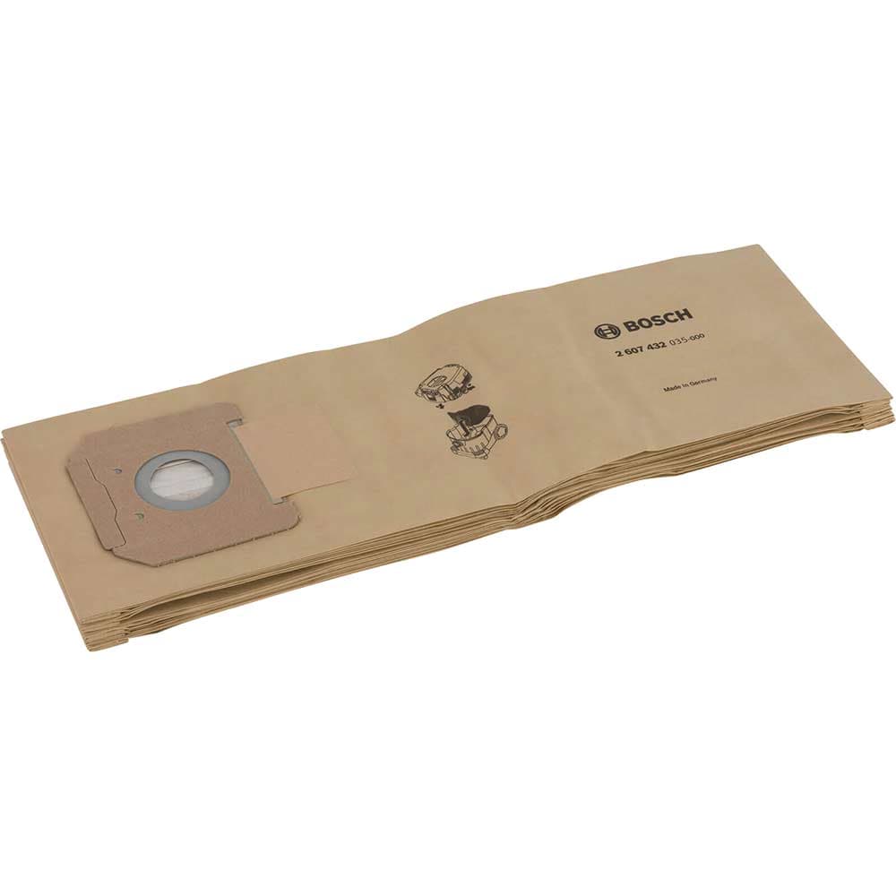 Paper Filter Bags GAS 35 Dust Extractor Pack 5