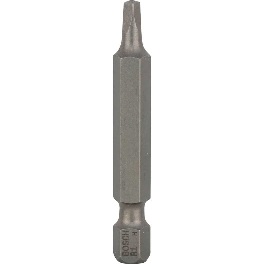 Square Extra Hard Robertson Screwdriver Bit R1 Square 50mm Pack 3