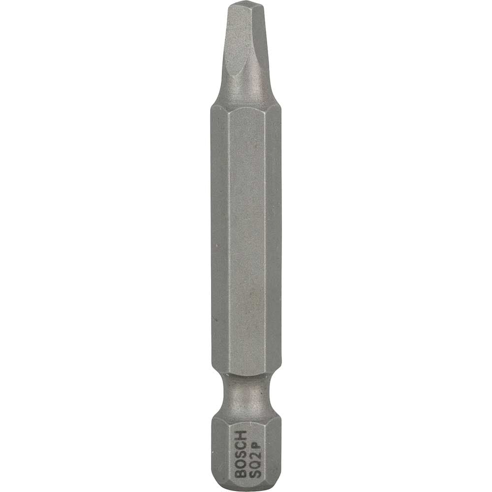 Square Extra Hard Robertson Screwdriver Bit R2 Square 50mm Pack 3