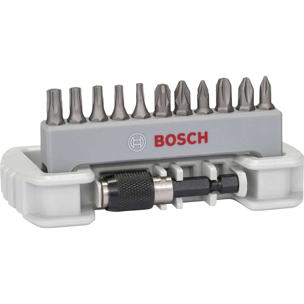 12 Piece Extra Hard Screwdriver Bit Set