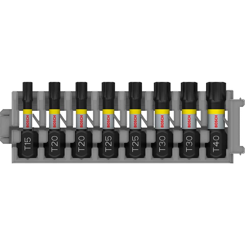 PRO 8 Piece Impact Control Torx Screwdriver Bit Set