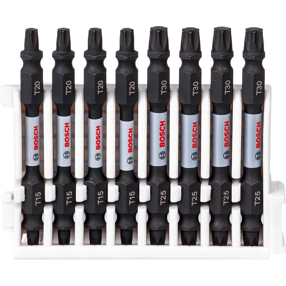 8 Piece Impact Torx Screwdriver Bit Set