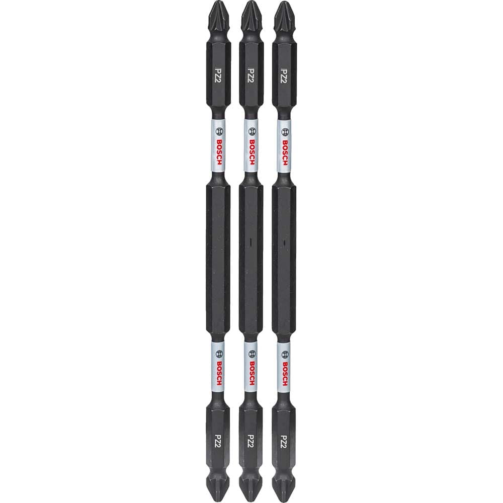 Impact Double Ended Pozi Screwdriver Bit PZ2 150mm Pack 3