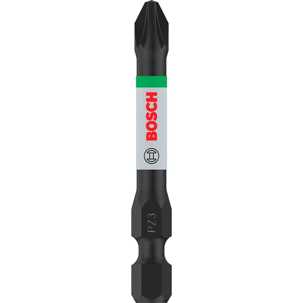 PRO Impact Control Torsion Pozidriv Screwdriver Bits PZ3 55mm Pack 2