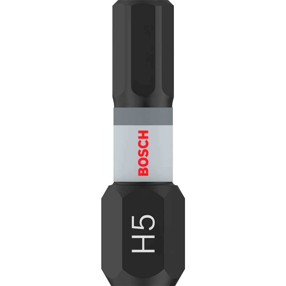 PRO Hex Impact Screwdriver Bit Hex 5mm 25mm Pack 2