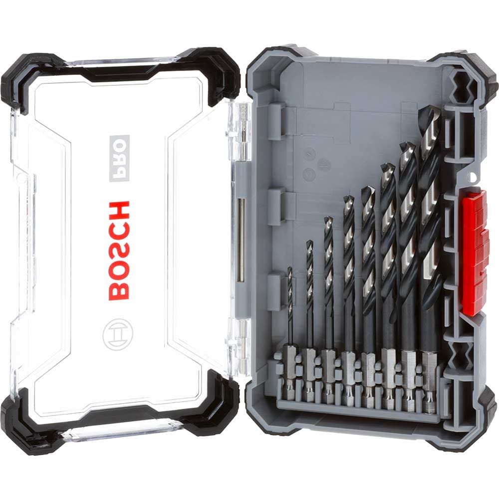 8 Piece Impact Control Metal Drill bit Set