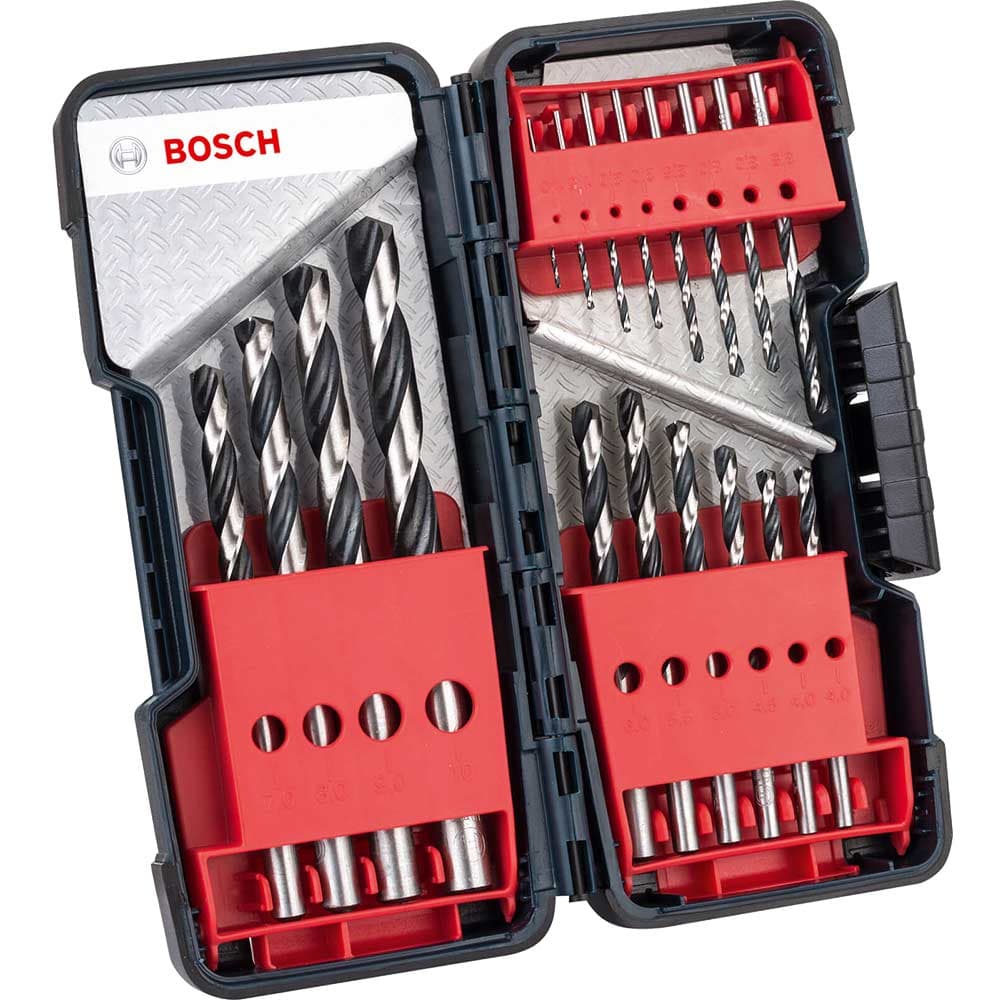18 Piece PointTeq HSS Drill Bit Set