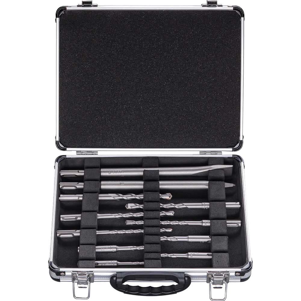 11 Piece SDS Plus Hammer Drill Bit & Chisel Set