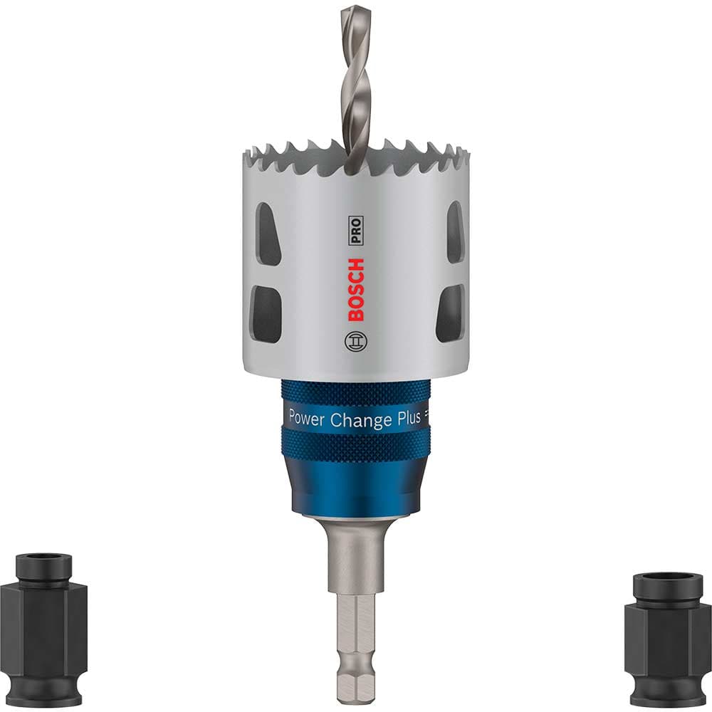 PRO 5 Piece Material PC Plus Hole Saw Starter Kit 51mm