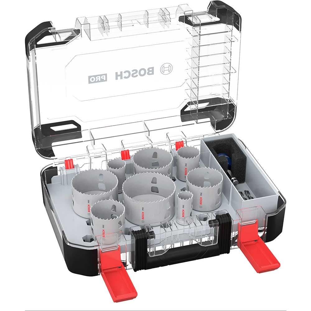 PRO 11 Piece Material PC Plus Hole Saw Set