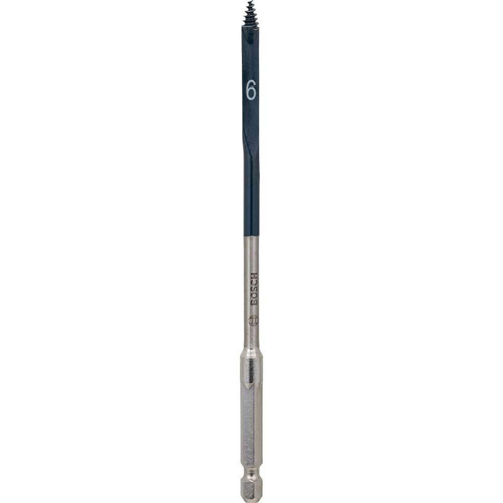 Self Cut Speed Hex Shank Flat Drill Bit 6mm 150mm
