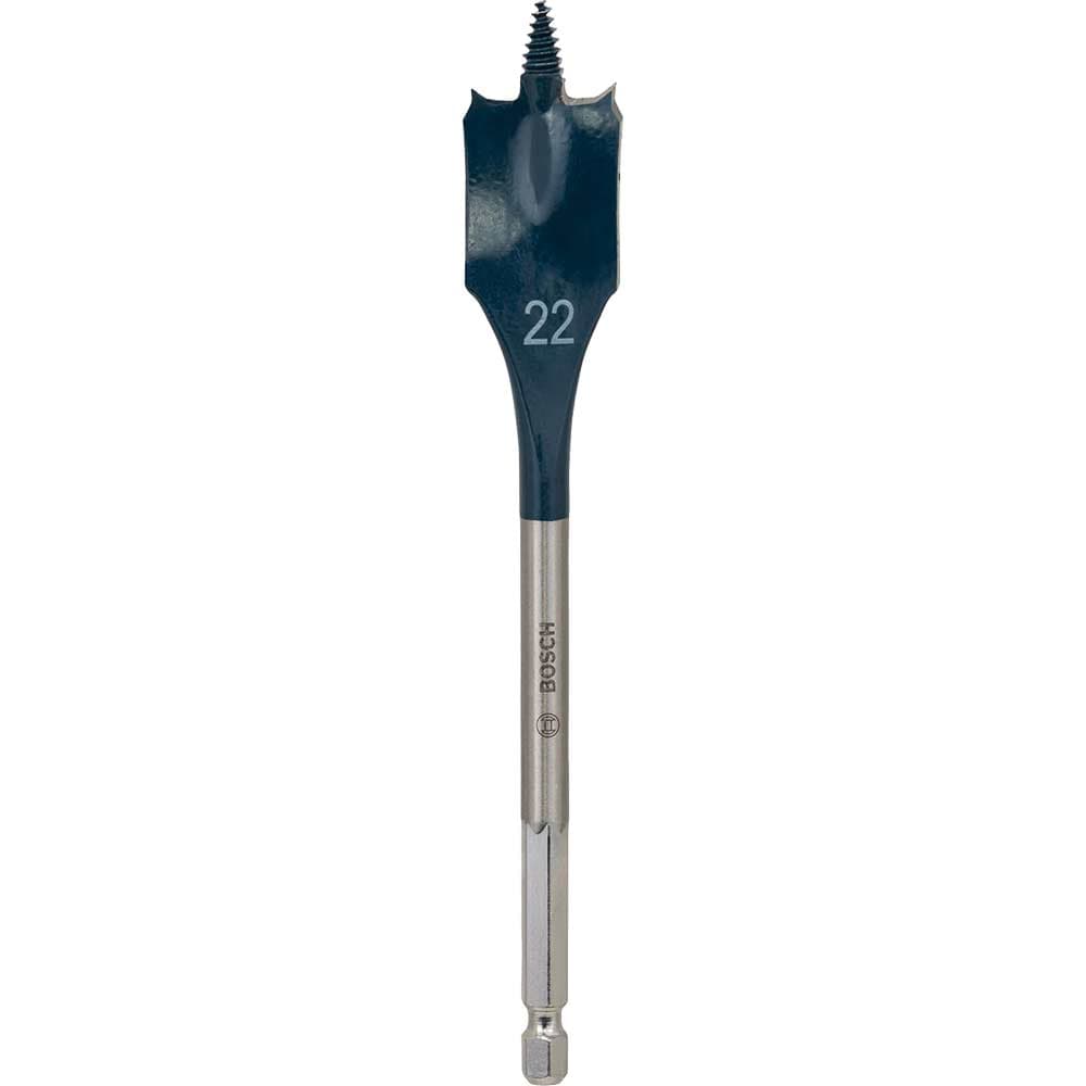 Self Cut Speed Hex Shank Flat Drill Bit 22mm 150mm