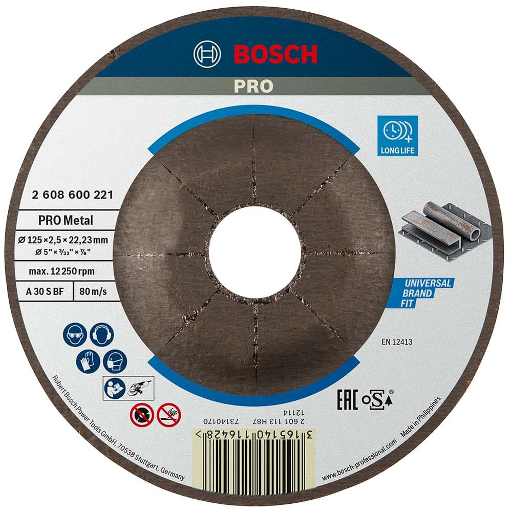 PRO A30S BF Depressed Centre Metal Cutting Disc 125mm