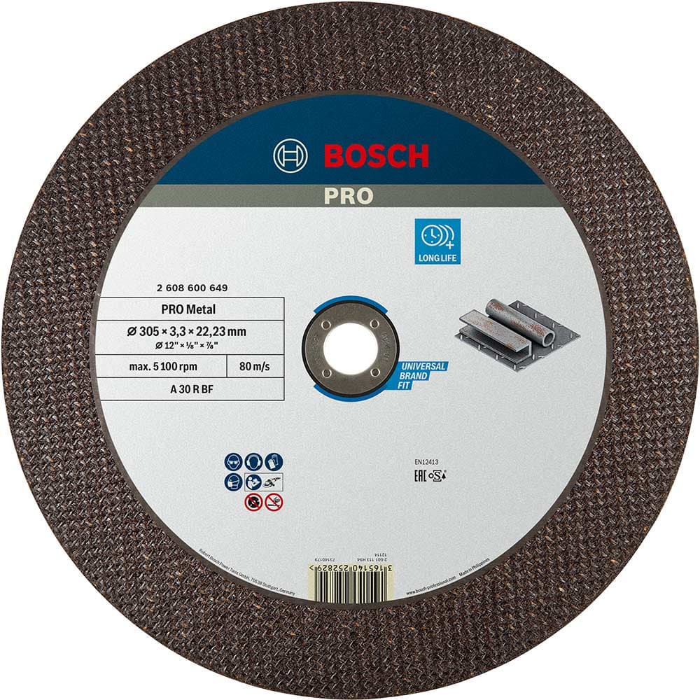 PRO A30S BF Flat Metal Cutting Disc 300mm