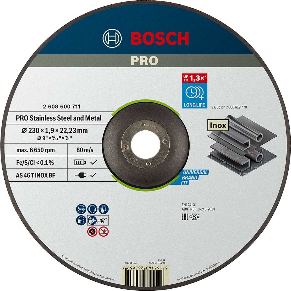 PRO Inox Thin Metal Steel Cutting Disc 230mm