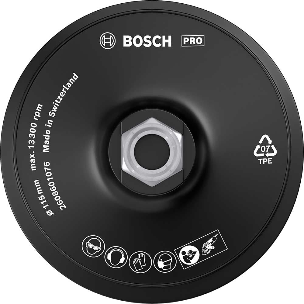 PRO Hook Loop Angle Grinder Backing Pad 115mm