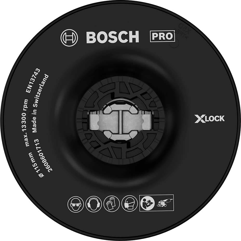 PRO X Lock Hard Backing Pad 115mm