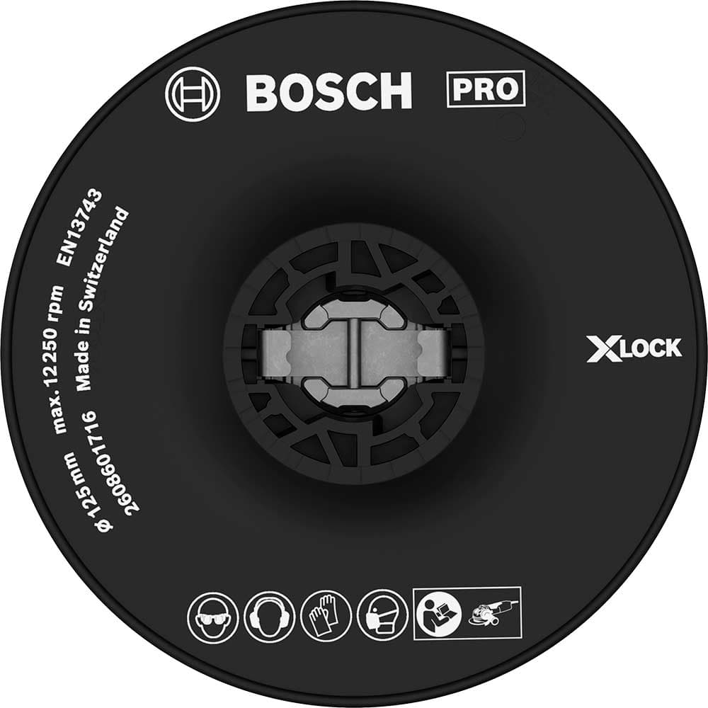 PRO X Lock Hard Backing Pad 125mm