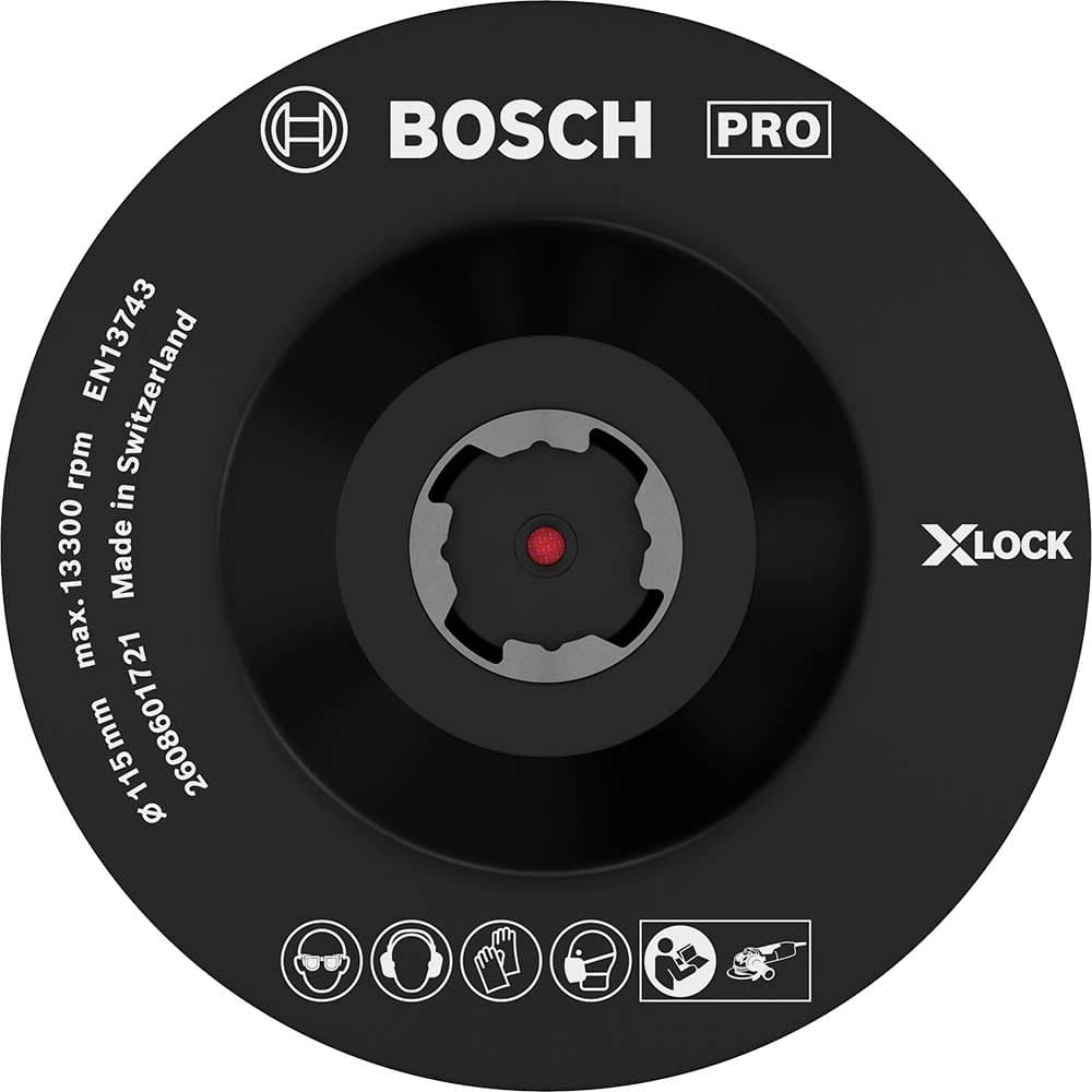 PRO X Lock Hook Loop Backing Pad 115mm