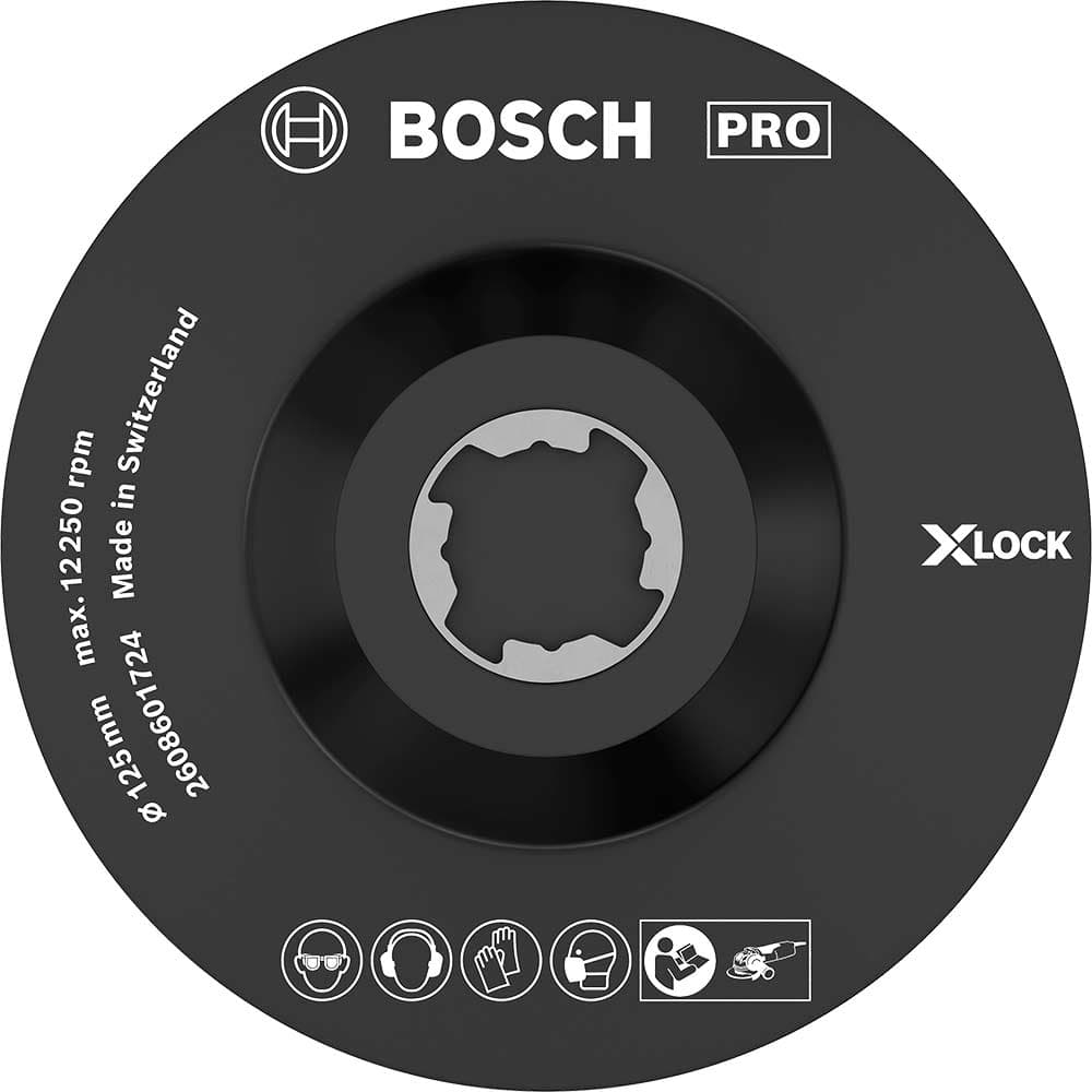 PRO X Lock SCM Backing Pad 125mm
