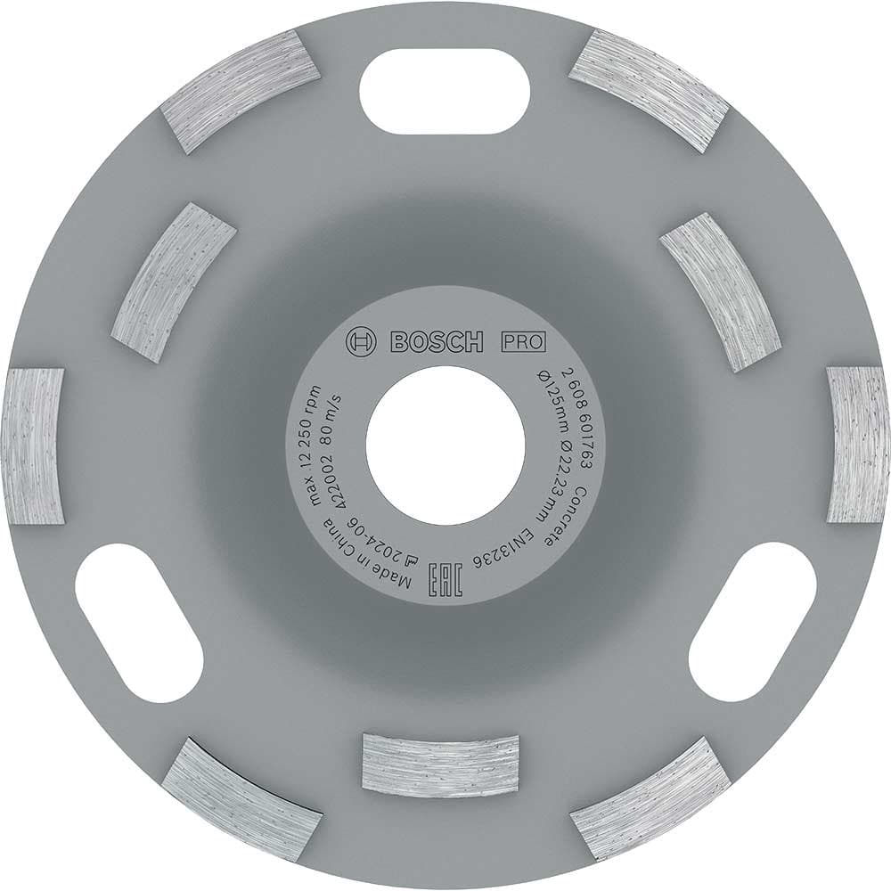 PRO High Speed Diamond Grinding Head Concrete 125mm