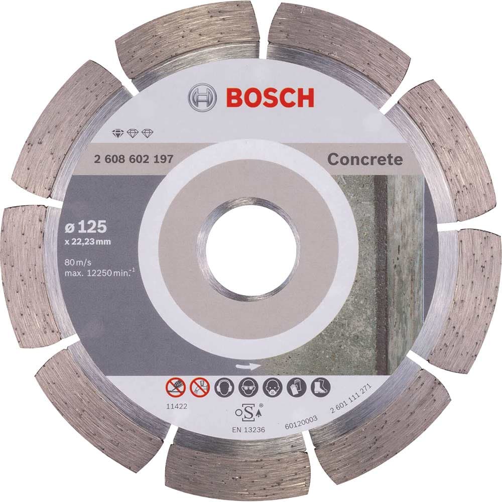 Standard Concrete Diamond Cutting Disc 125mm