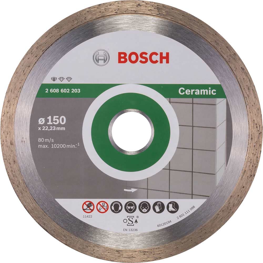 Diamond Cutting Disc Ceramic Porcelain 150mm