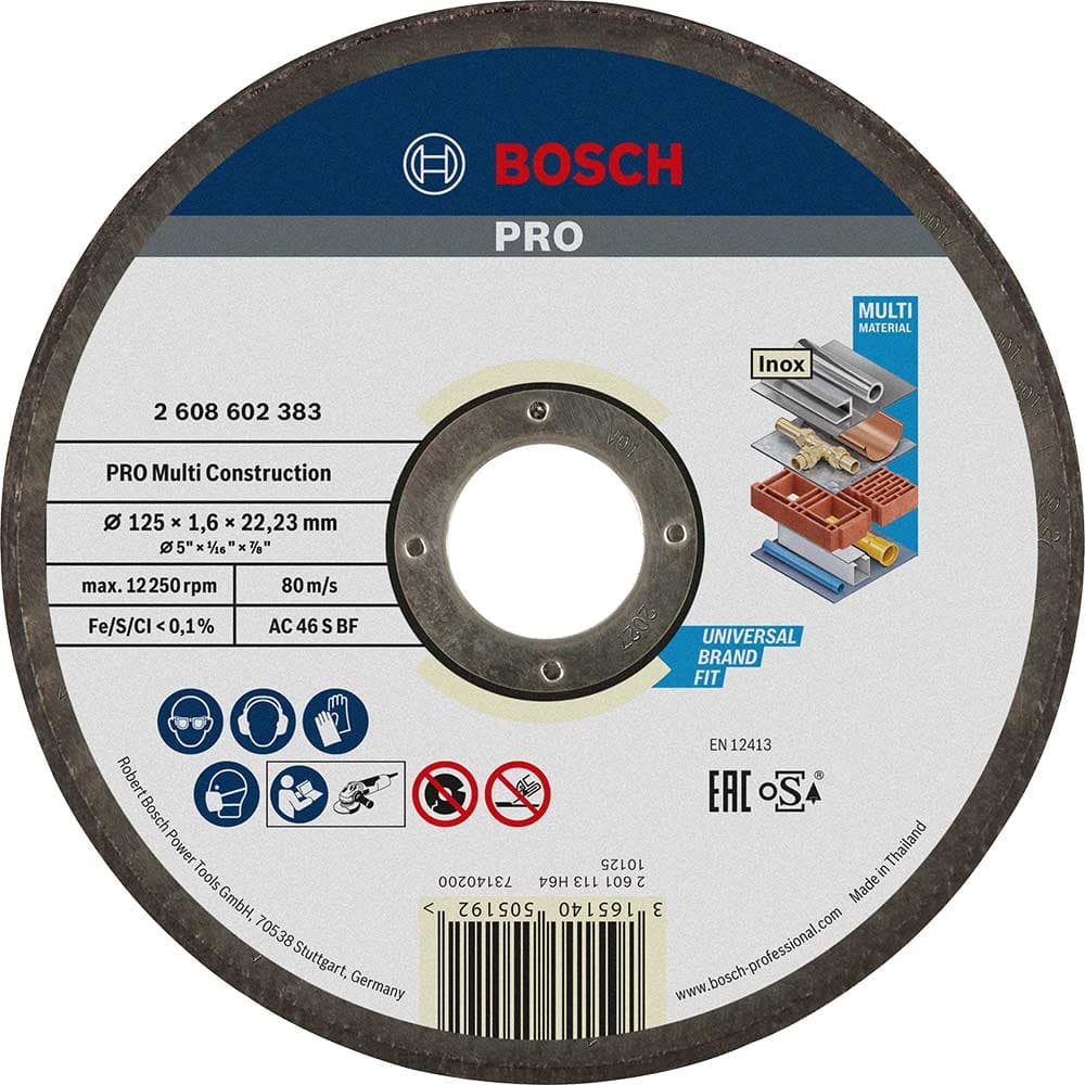 PRO Rapido MultiConstruction Cutting Disc 125mm 1.6mm 22mm