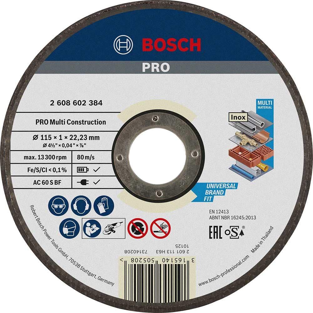 PRO Rapido MultiConstruction Cutting Disc 115mm 1mm 22mm