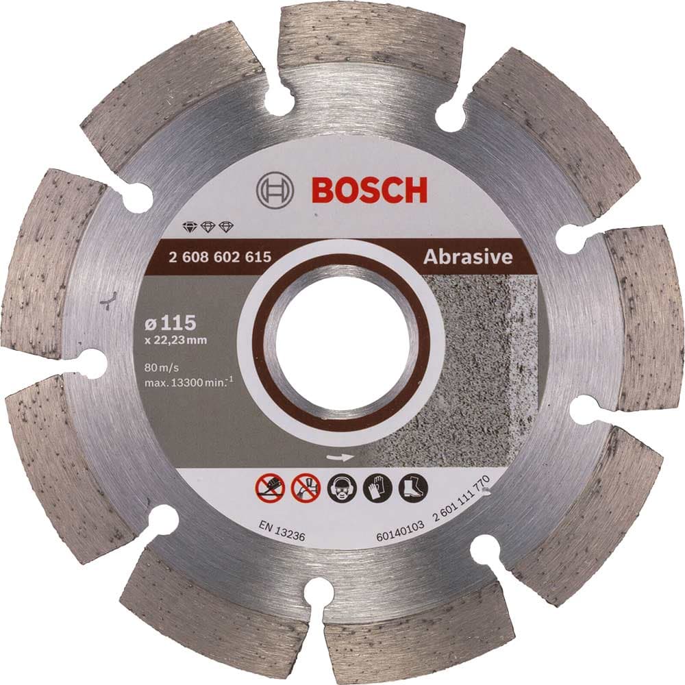 Diamond Disc Standard Abrasive Materials 115mm