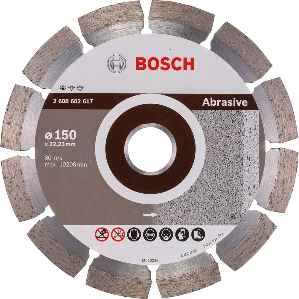 Diamond Disc Standard Abrasive Materials 150mm