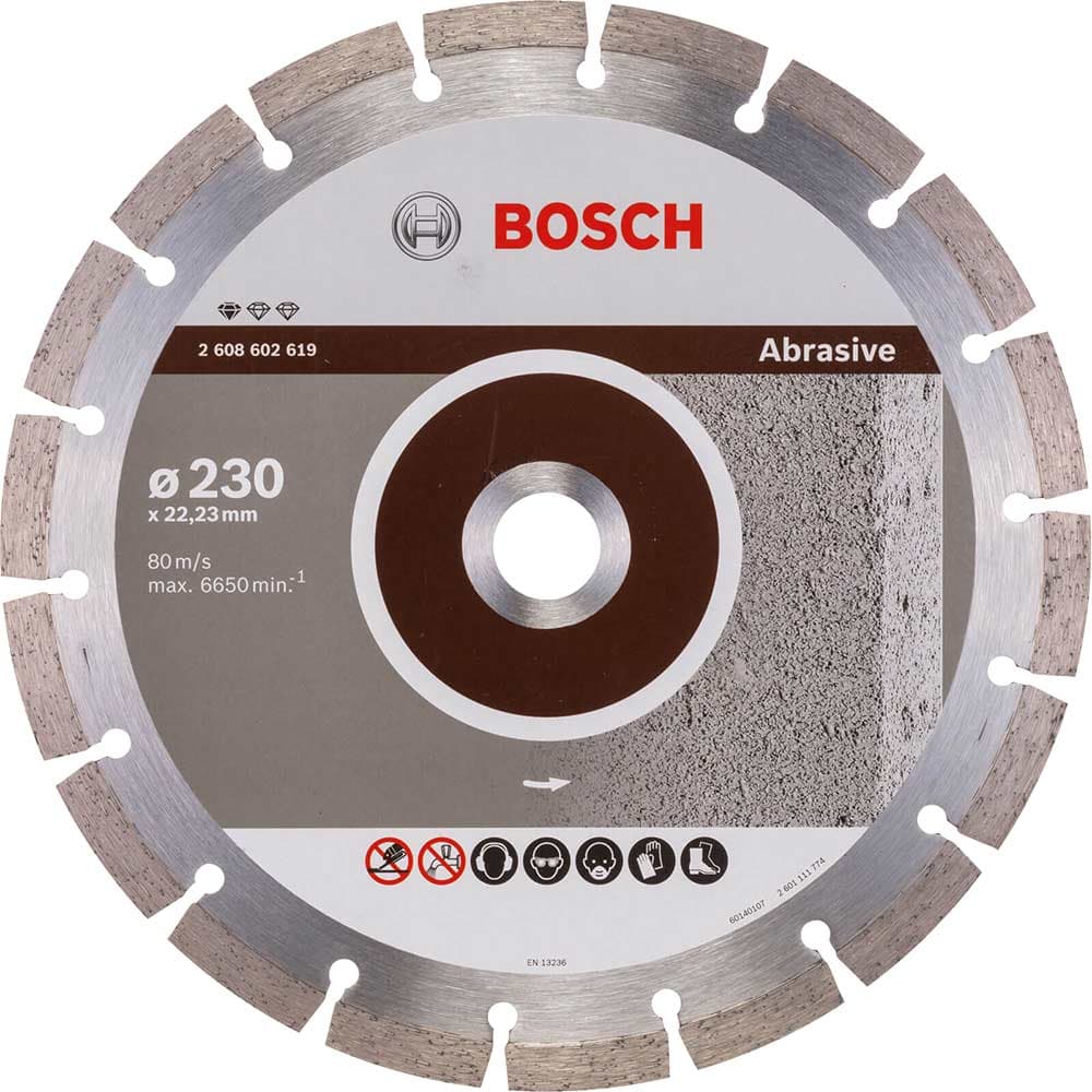 Diamond Disc Standard Abrasive Materials 230mm