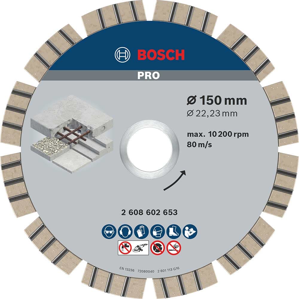 PRO Concrete Diamond Cutting Disc 150mm